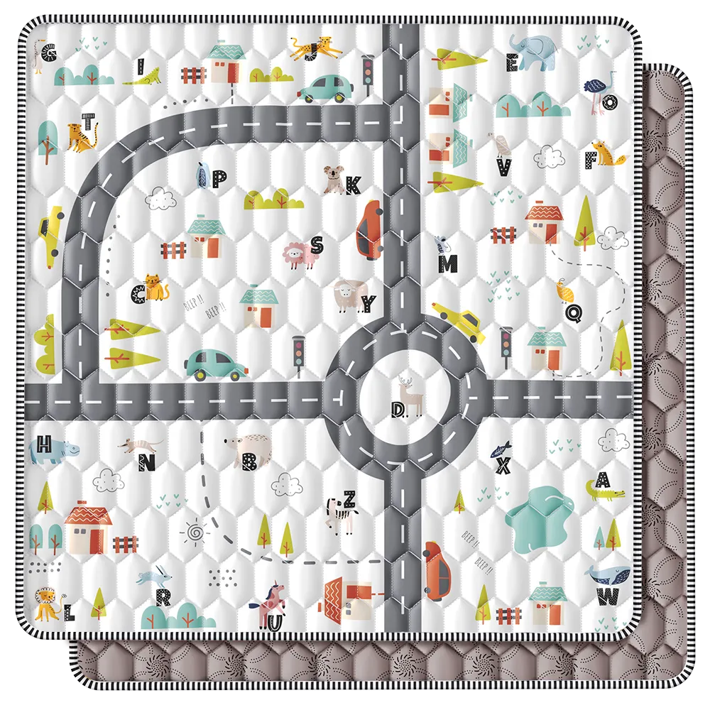 Letter Car Baby Play Mat